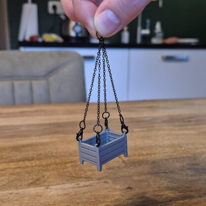 Materiaalbakje 1-50 met Hijsketting Viersprong - 002